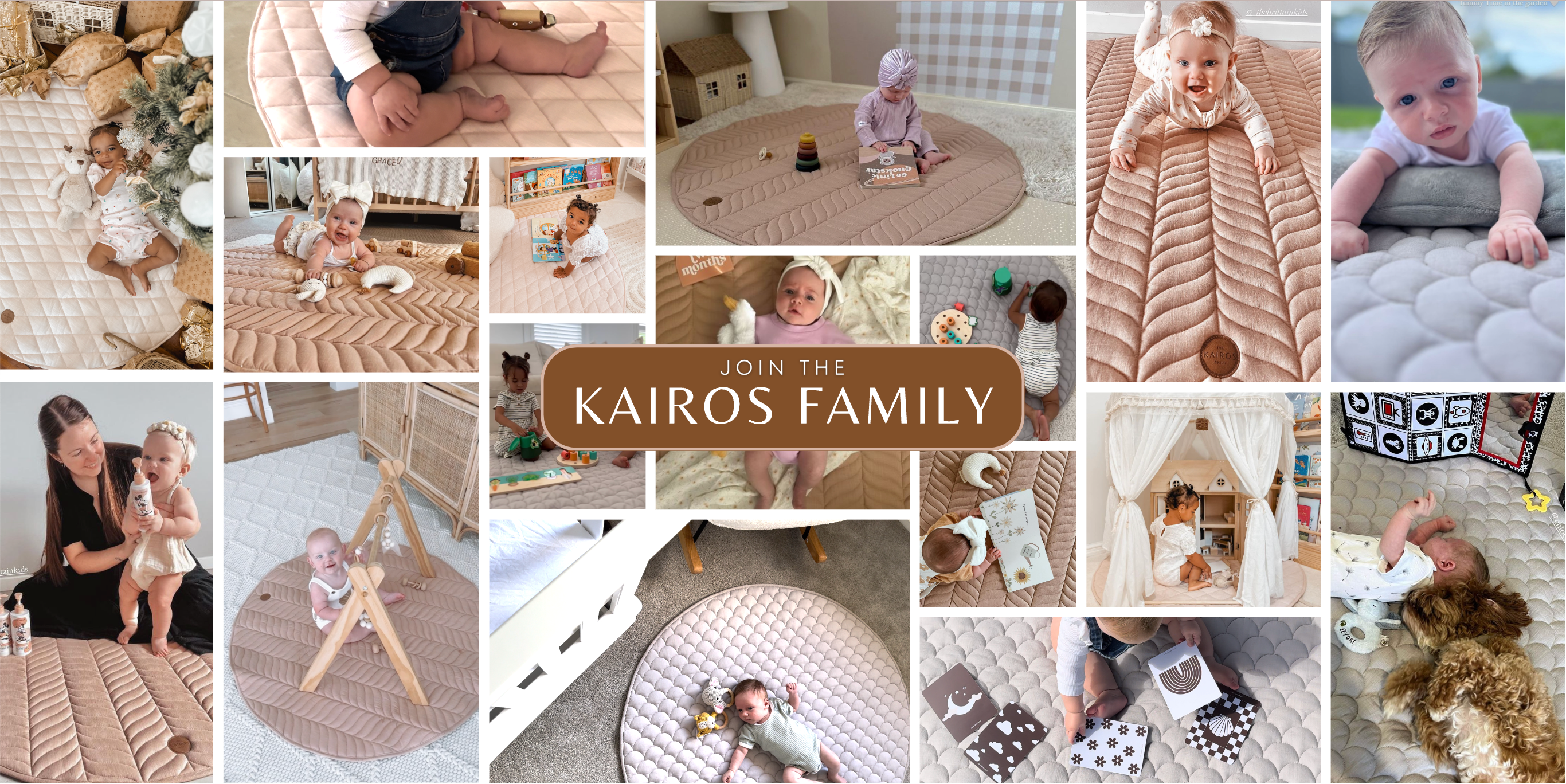 Kairos Child Family Play Mat Babies